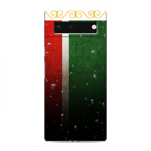 Дизайнерский силиконовый чехол для Google Pixel 6 Флаг Чечни