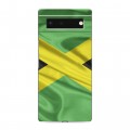 Дизайнерский силиконовый чехол для Google Pixel 6 Флаг Ямайки