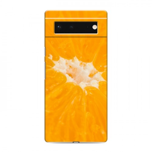 Дизайнерский силиконовый чехол для Google Pixel 6 Апельсины