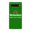 Дизайнерский силиконовый чехол для Google Pixel 6 Heineken