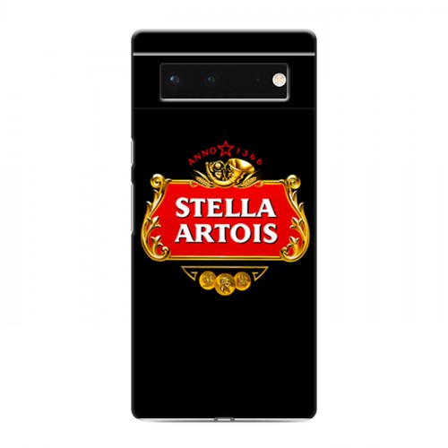 Дизайнерский силиконовый чехол для Google Pixel 6 Stella Artois