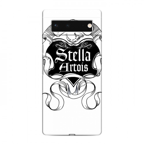 Дизайнерский силиконовый чехол для Google Pixel 6 Stella Artois