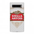 Дизайнерский силиконовый чехол для Google Pixel 6 Stella Artois