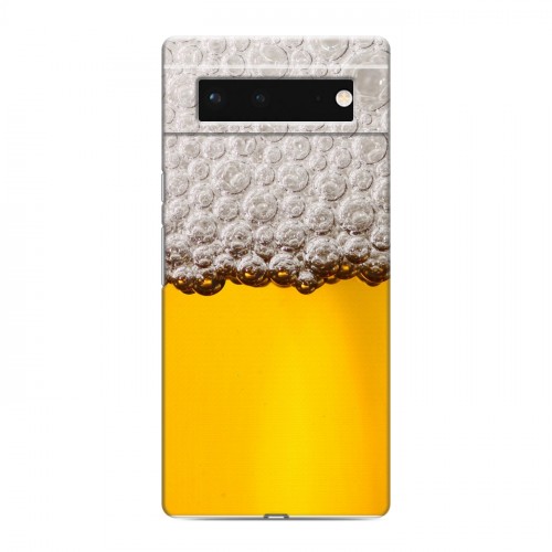 Дизайнерский силиконовый чехол для Google Pixel 6 Пузырьки пива