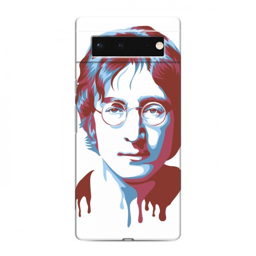 Дизайнерский силиконовый чехол для Google Pixel 6 Джон Леннон