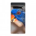 Дизайнерский силиконовый чехол для Google Pixel 6 Pro Попугаи