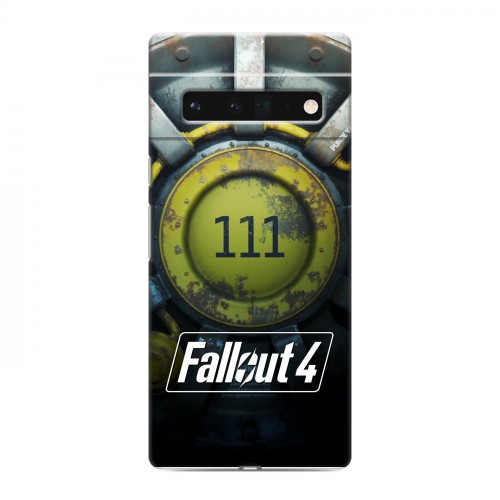 Дизайнерский силиконовый с усиленными углами чехол для Google Pixel 6 Pro Fallout