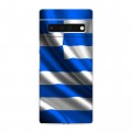 Дизайнерский силиконовый с усиленными углами чехол для Google Pixel 6 Pro Флаг Греции