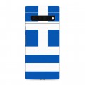 Дизайнерский силиконовый чехол для Google Pixel 6 Pro Флаг Греции