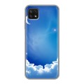 Дизайнерский силиконовый с усиленными углами чехол для Samsung Galaxy A22s 5G Небо