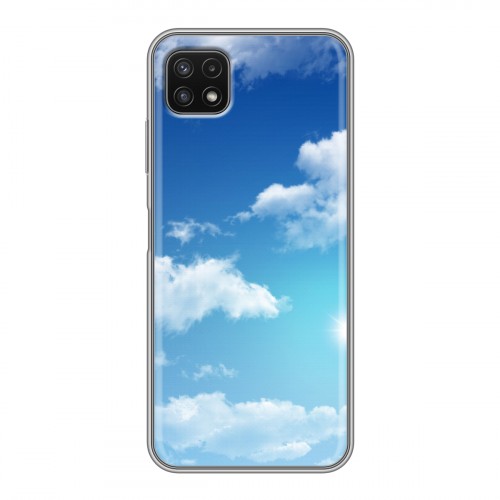 Дизайнерский силиконовый чехол для Samsung Galaxy A22s 5G Небо