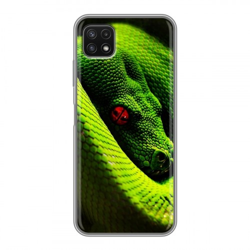 Дизайнерский силиконовый чехол для Samsung Galaxy A22s 5G Змеи