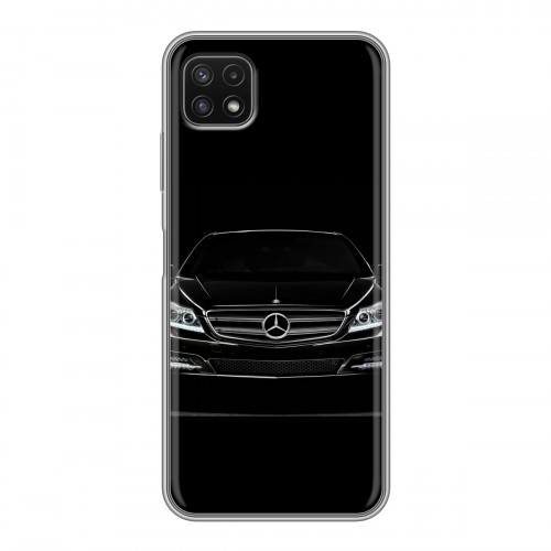 Дизайнерский силиконовый чехол для Samsung Galaxy A22s 5G Mercedes