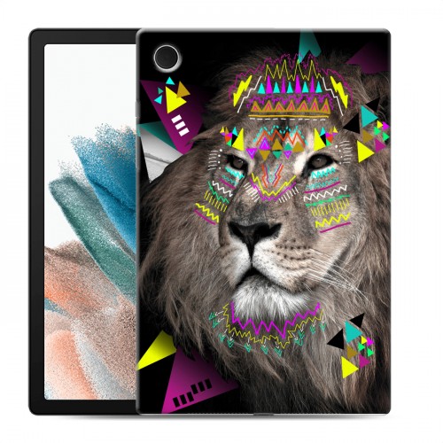Дизайнерский силиконовый чехол для Samsung Galaxy Tab A8 10.5 (2021) Животный стиль