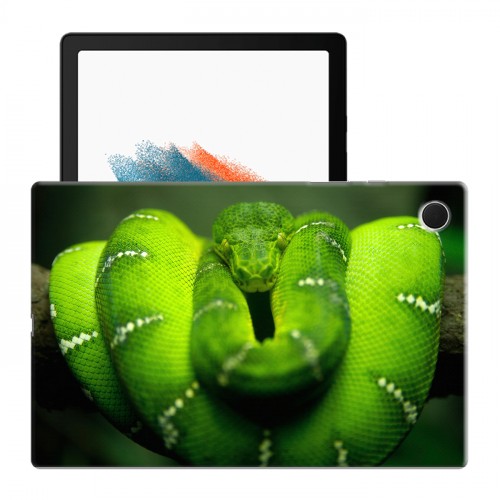 Дизайнерский силиконовый чехол для Samsung Galaxy Tab A8 10.5 (2021) Змеи