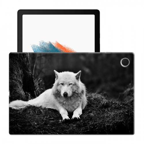 Дизайнерский силиконовый чехол для Samsung Galaxy Tab A8 10.5 (2021) Волки