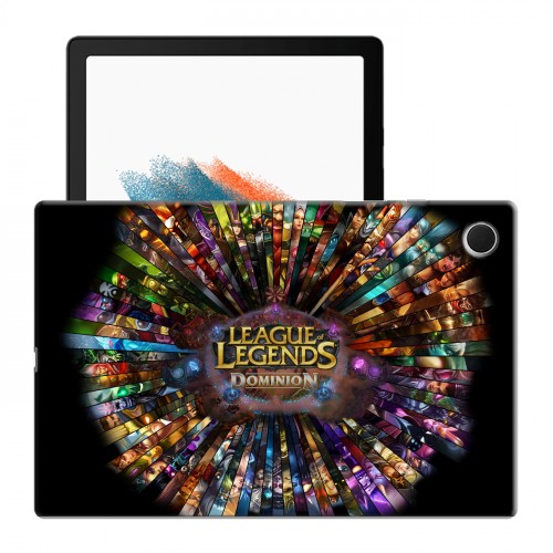 Дизайнерский силиконовый чехол для Samsung Galaxy Tab A8 10.5 (2021) League of Legends