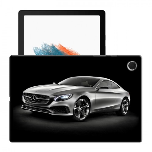 Дизайнерский силиконовый чехол для Samsung Galaxy Tab A8 10.5 (2021)  Mercedes