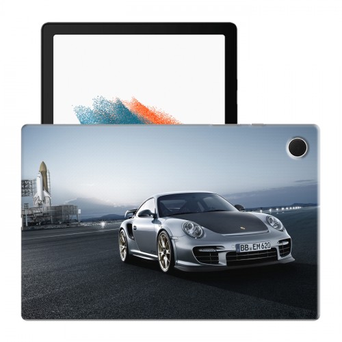 Дизайнерский силиконовый чехол для Samsung Galaxy Tab A8 10.5 (2021) Porsche