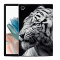 Дизайнерский силиконовый чехол для Samsung Galaxy Tab A8 10.5 (2021) Тигры