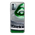 Дизайнерский пластиковый чехол для Nokia G11 Heineken