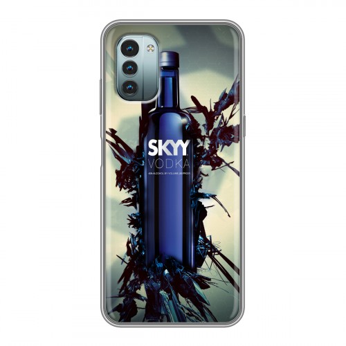 Дизайнерский пластиковый чехол для Nokia G11 Skyy Vodka