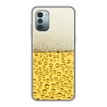 Дизайнерский пластиковый чехол для Nokia G11 Пузырьки пива