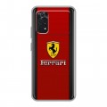 Дизайнерский силиконовый чехол для Xiaomi Poco M4 Pro 4G Ferrari