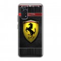 Дизайнерский силиконовый чехол для Xiaomi Poco M4 Pro 4G Ferrari
