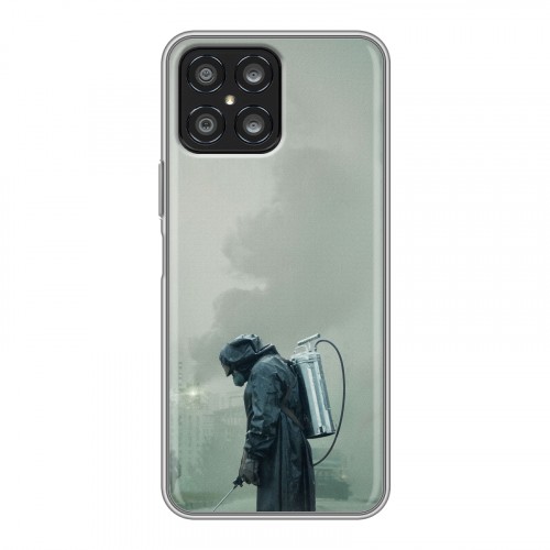 Дизайнерский силиконовый чехол для Huawei Honor X8 Чернобыль