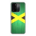 Дизайнерский силиконовый с усиленными углами чехол для Tecno Spark Go 2022 Флаг Ямайки