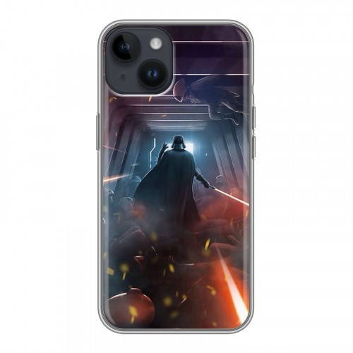 Дизайнерский пластиковый чехол для Iphone 14 Star Wars Battlefront
