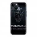 Дизайнерский пластиковый чехол для Iphone 14 Dishonored 