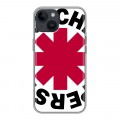 Дизайнерский пластиковый чехол для Iphone 14 Red Hot Chili Peppers
