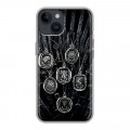 Дизайнерский пластиковый чехол для Iphone 14 Игра престолов