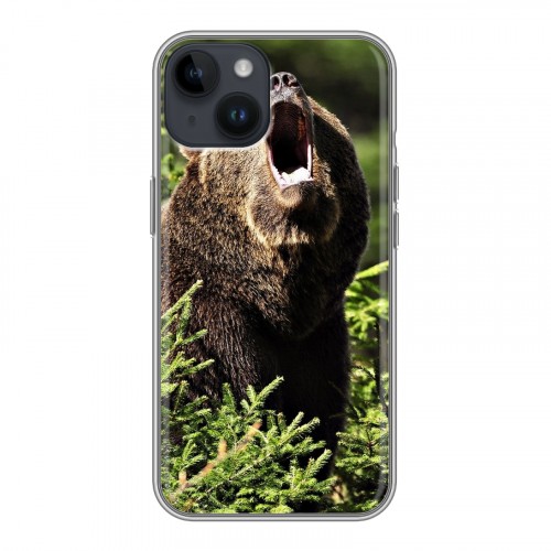 Дизайнерский пластиковый чехол для Iphone 14 Медведи