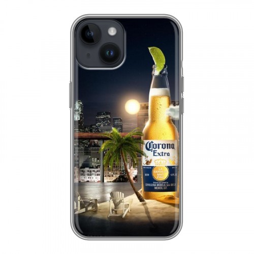 Дизайнерский пластиковый чехол для Iphone 14 Corona