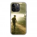 Дизайнерский силиконовый чехол для Iphone 14 Pro Ходячие Мертвецы
