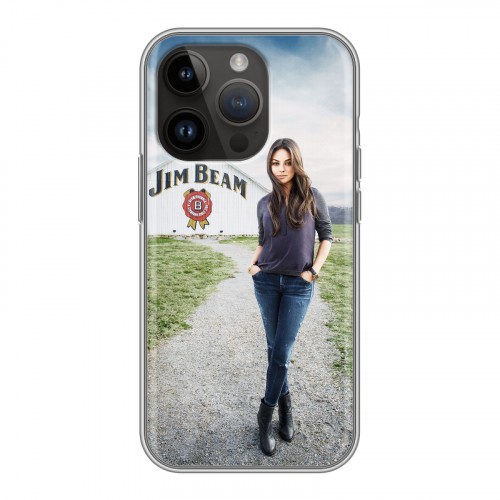 Дизайнерский силиконовый чехол для Iphone 14 Pro Jim Beam
