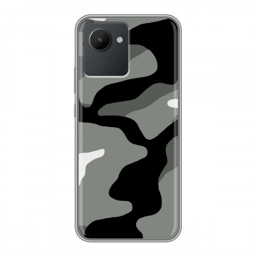 Дизайнерский силиконовый чехол для Realme C30 Камуфляжи