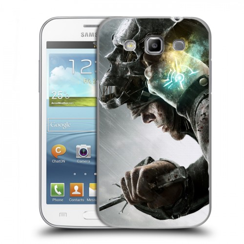 Дизайнерский пластиковый чехол для Samsung Galaxy Win Dishonored 2