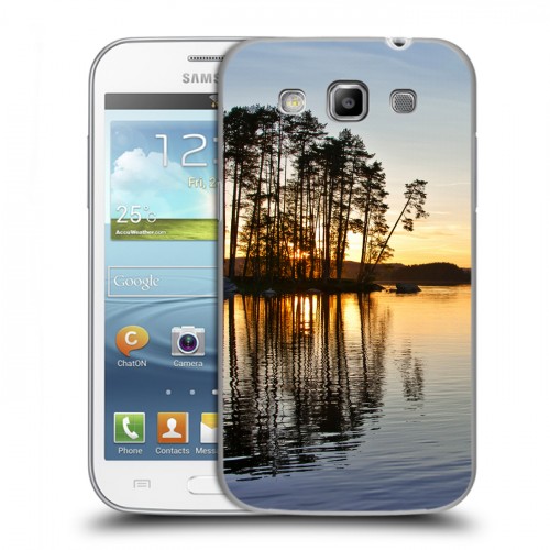 Дизайнерский пластиковый чехол для Samsung Galaxy Win озеро