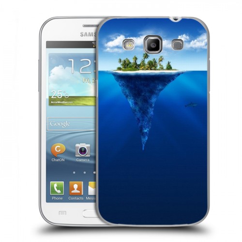 Дизайнерский пластиковый чехол для Samsung Galaxy Win айсберг