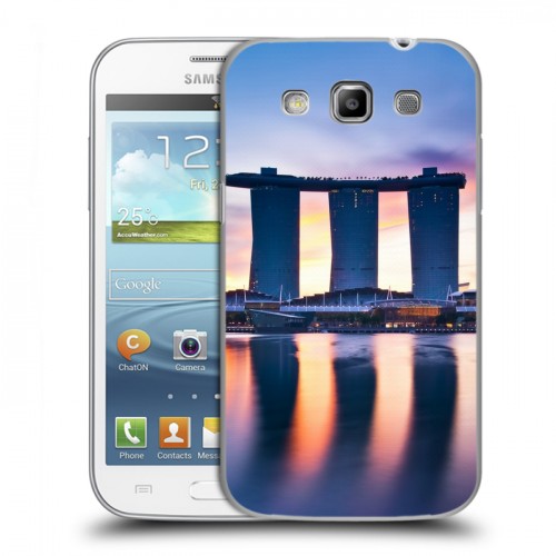 Дизайнерский пластиковый чехол для Samsung Galaxy Win Сингапур