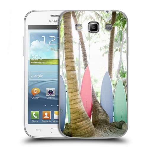 Дизайнерский пластиковый чехол для Samsung Galaxy Win Hawaii