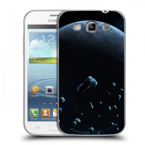 Дизайнерский пластиковый чехол для Samsung Galaxy Win Астероиды