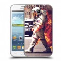 Дизайнерский пластиковый чехол для Samsung Galaxy Win Космонавт