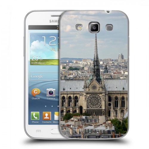 Дизайнерский пластиковый чехол для Samsung Galaxy Win Париж