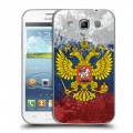 Дизайнерский пластиковый чехол для Samsung Galaxy Win Российский флаг и герб