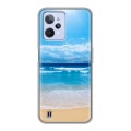 Дизайнерский силиконовый чехол для Realme C31 пляж